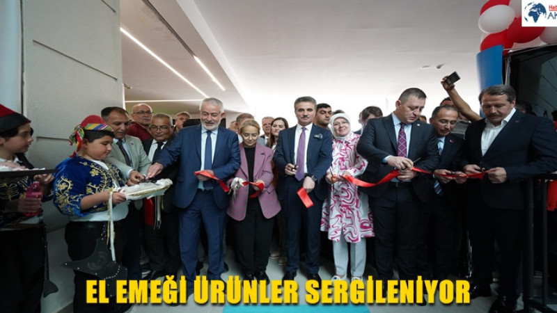 EL EMEĞİ ÜRÜNLER SERGİLENİYOR